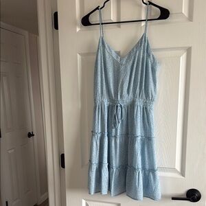 Blue Sleeveless Dress